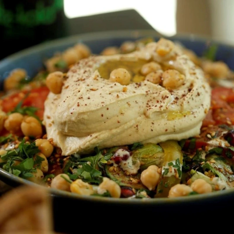 Hummus Salat Bowl