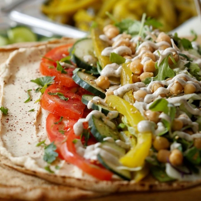 Hummus Wrap