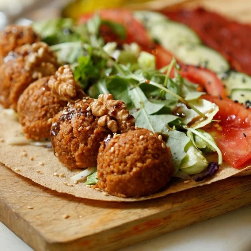 Aleppo-Bulgur Wrap
