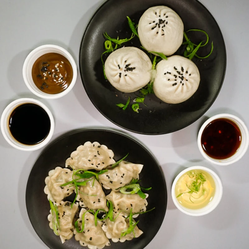 Dumplings Snack-Combo (5 Personen) Schwein & Hähnchen