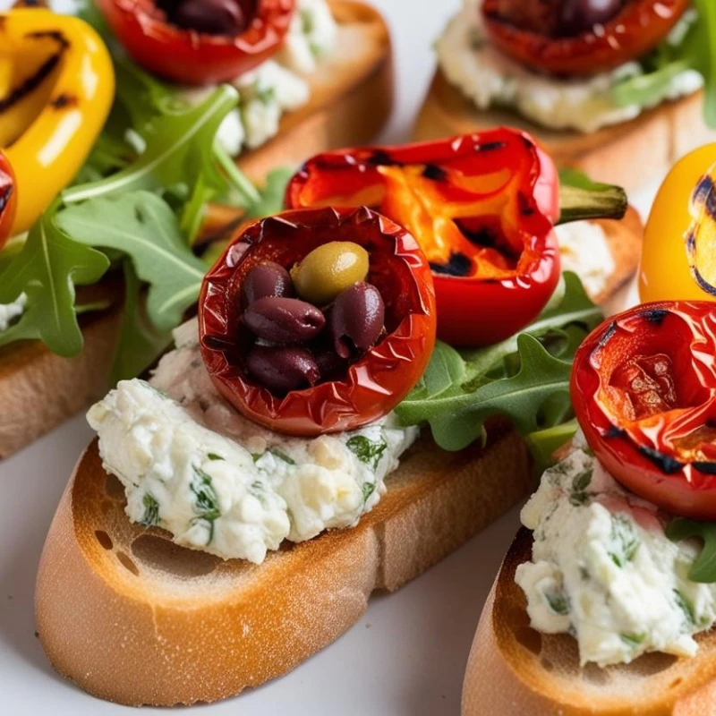 10er- Good Shepherd-Canapé-Platte (vegetarisch)