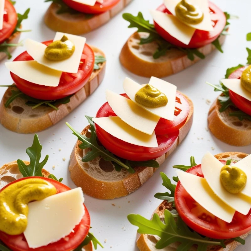 10er- Geflügel-Curry-Bagel-Platte