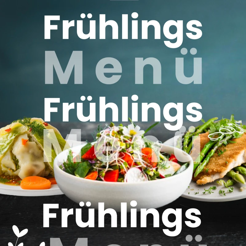 4 Gang Menü - Frühlings Menü
