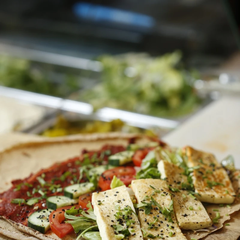 Halloumi Wrap