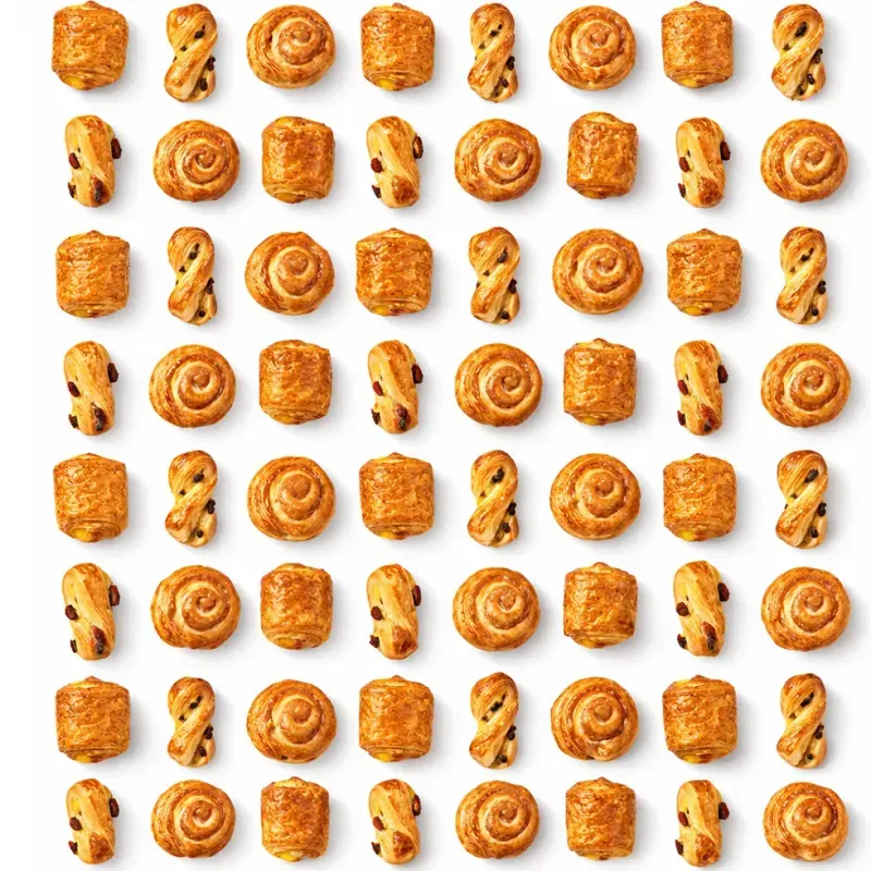 Gemischte Box / Süße Mini Mix Platte / Vegetarisch / 44stk.