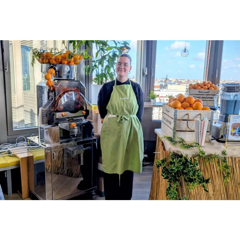 Vollautomatische Orangensaftpresse