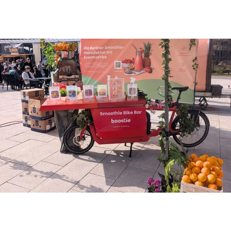 Mobile Smoothie Bike Bar (je Tag)