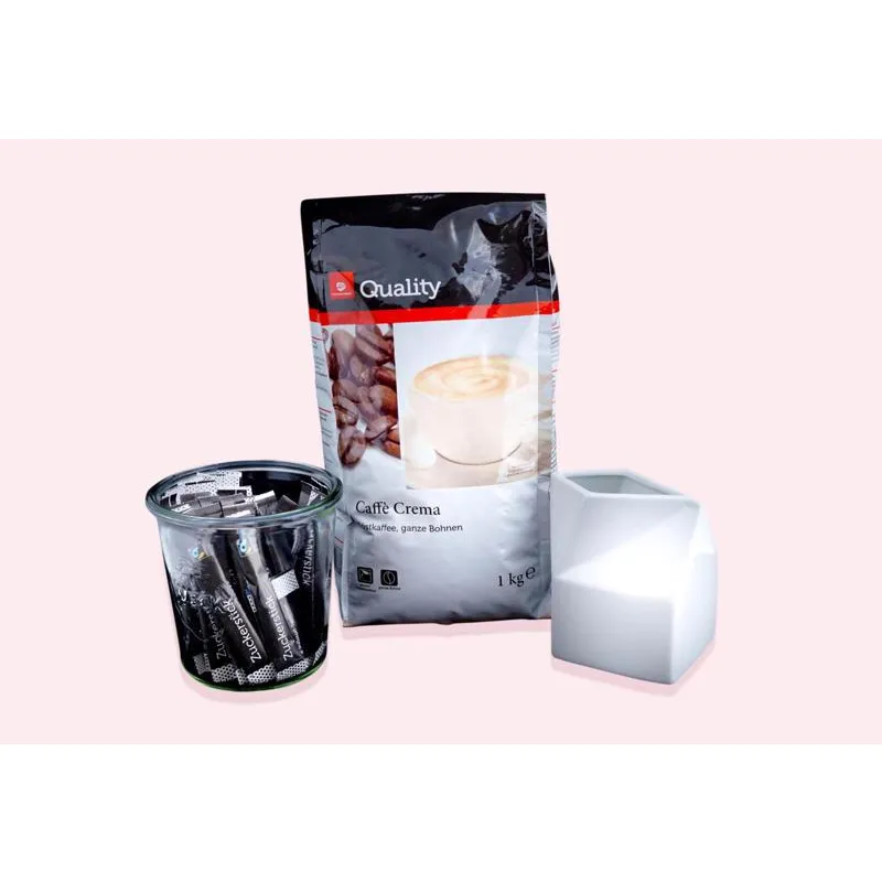 1 Gramm 1000 Gramm Kaffeebohnen / Milch / Zucker
