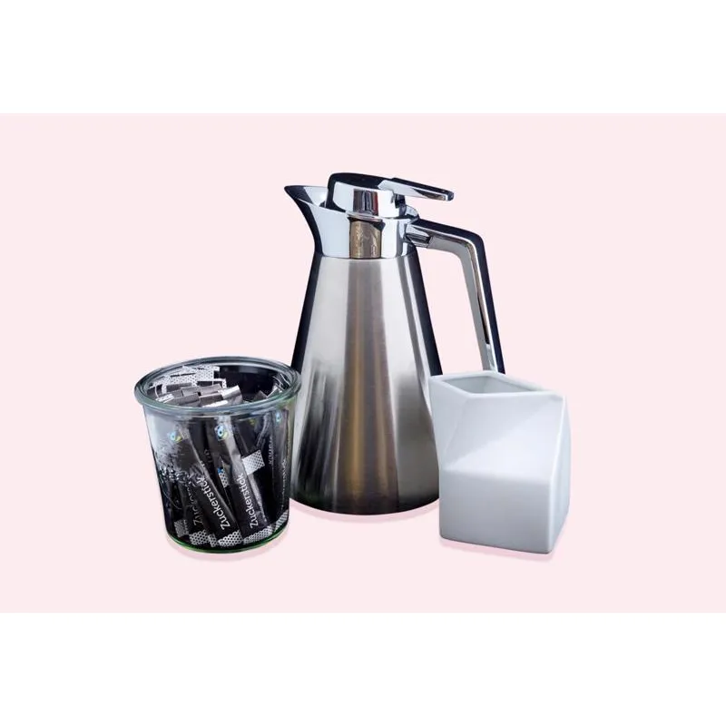 1 Liter 1,5 Liter Kaffeekanne (Milch / Zucker)