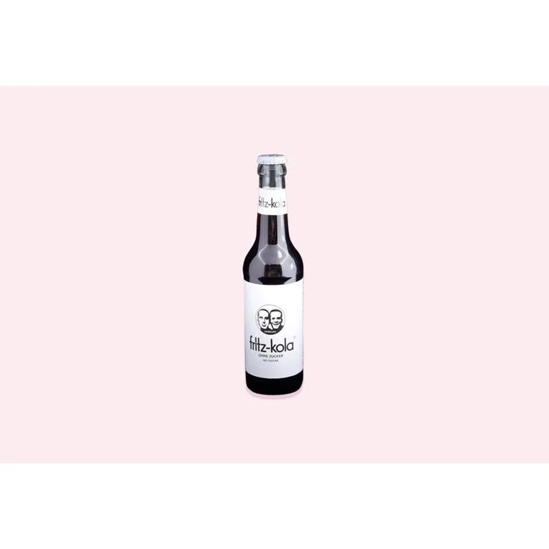 0,33 Liter 0,33 Liter Fritz Kola zuckerfrei